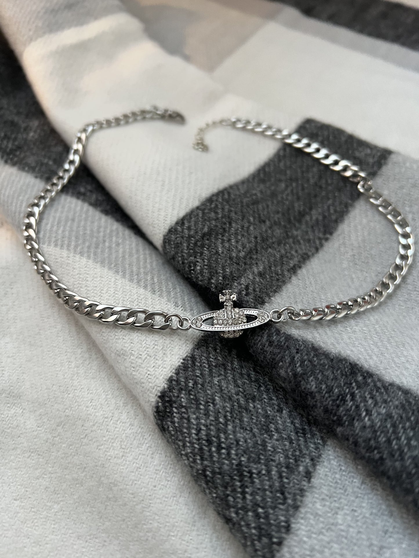 Silver Vivi Chain - Repurposed Necklace